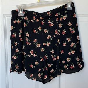 Floral skort